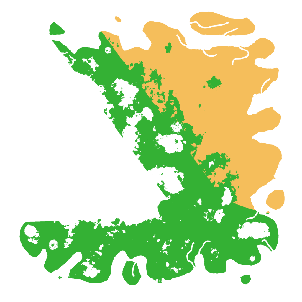 Biome Rust Map: Procedural Map, Size: 4800, Seed: 1592936935