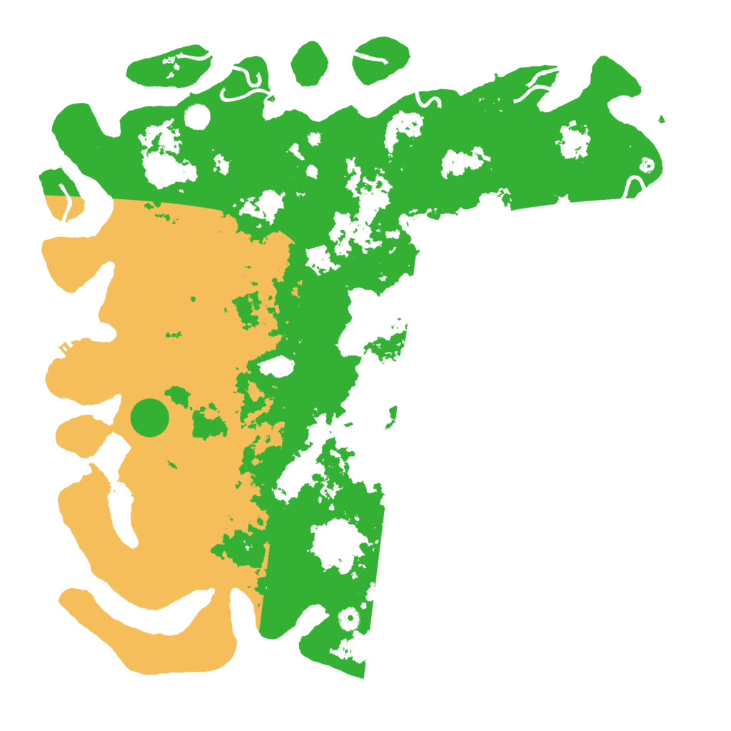 Biome Rust Map: Procedural Map, Size: 5000, Seed: 281320814