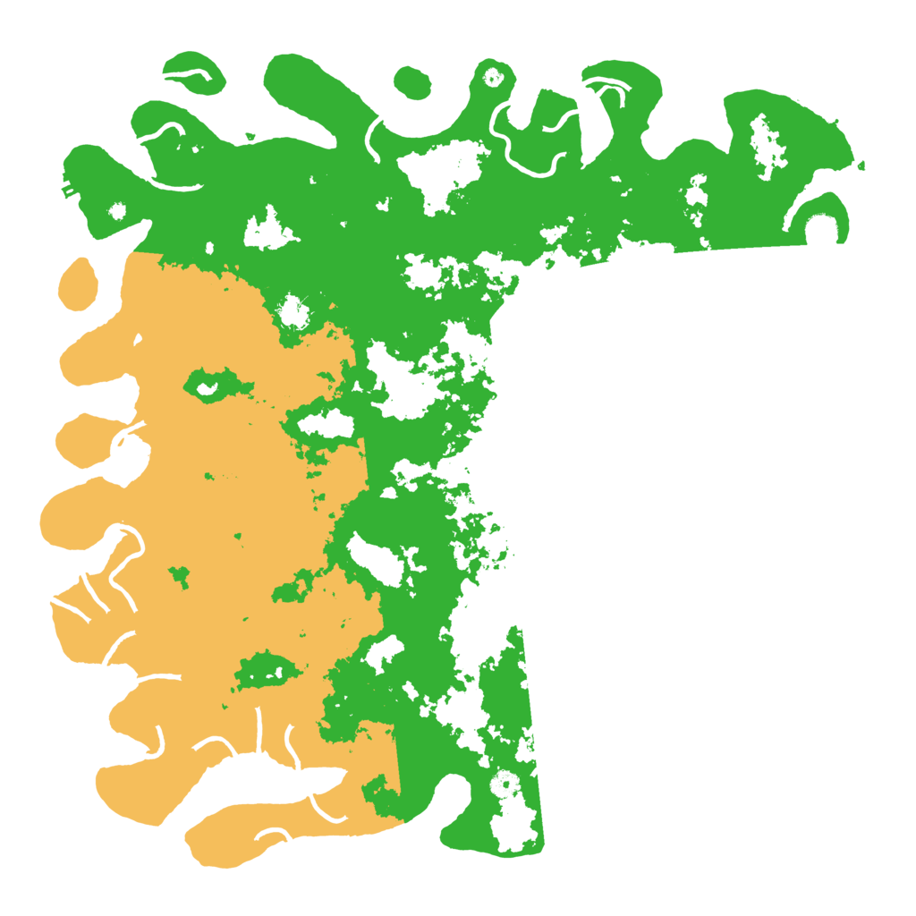 Biome Rust Map: Procedural Map, Size: 5000, Seed: 8638648