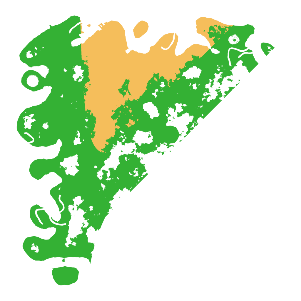 Biome Rust Map: Procedural Map, Size: 4500, Seed: 288352799