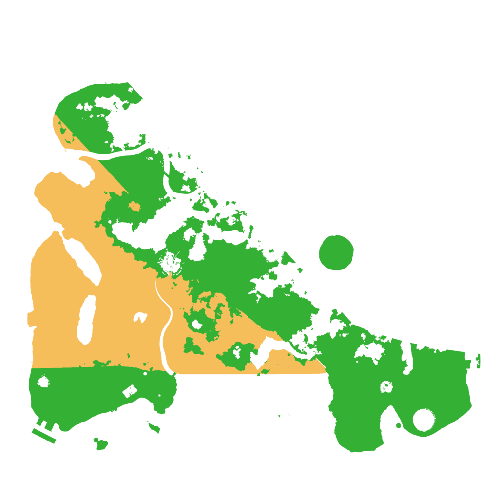 Biome Rust Map: Procedural Map, Size: 4000, Seed: 5122224