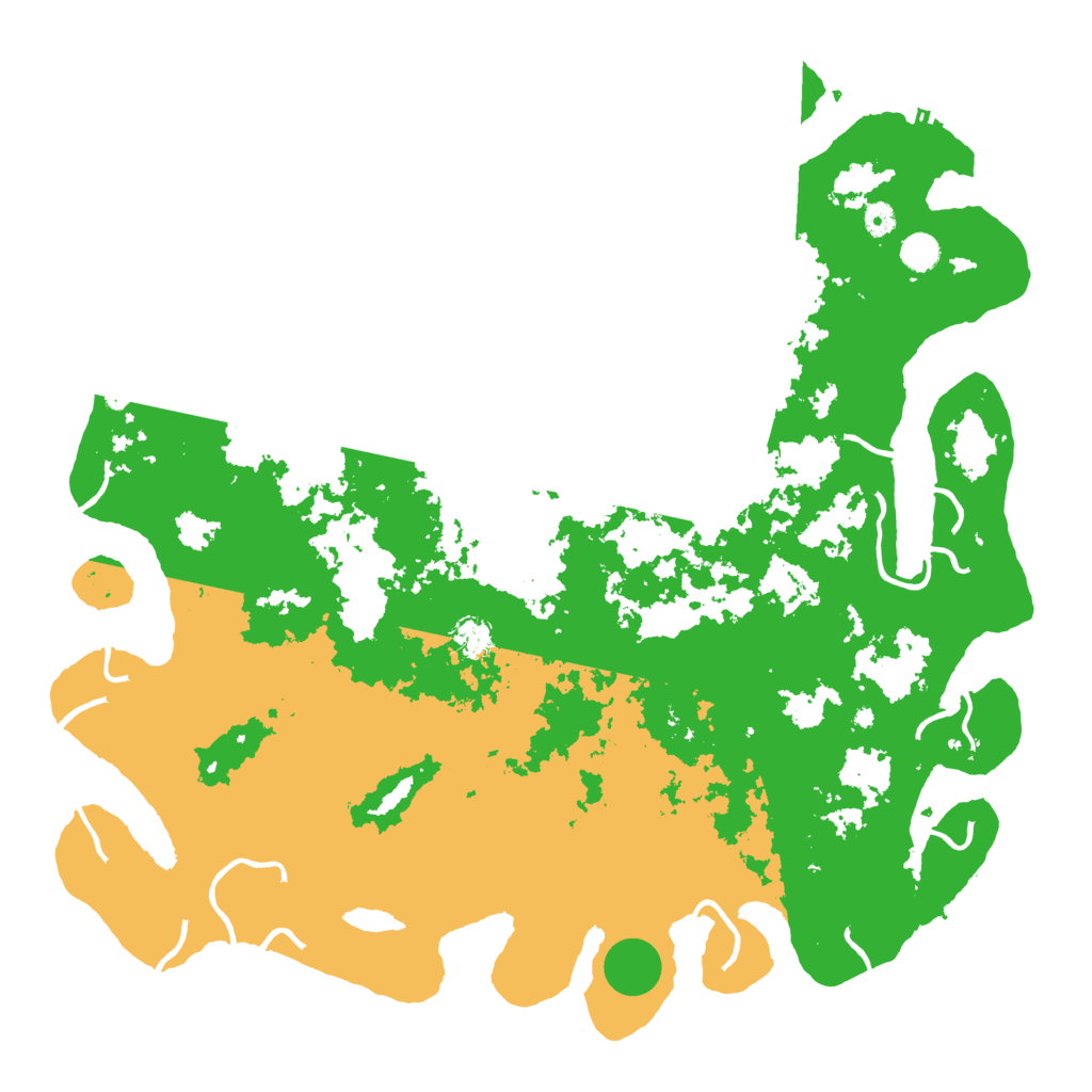 Biome Rust Map: Procedural Map, Size: 5000, Seed: 1327799354