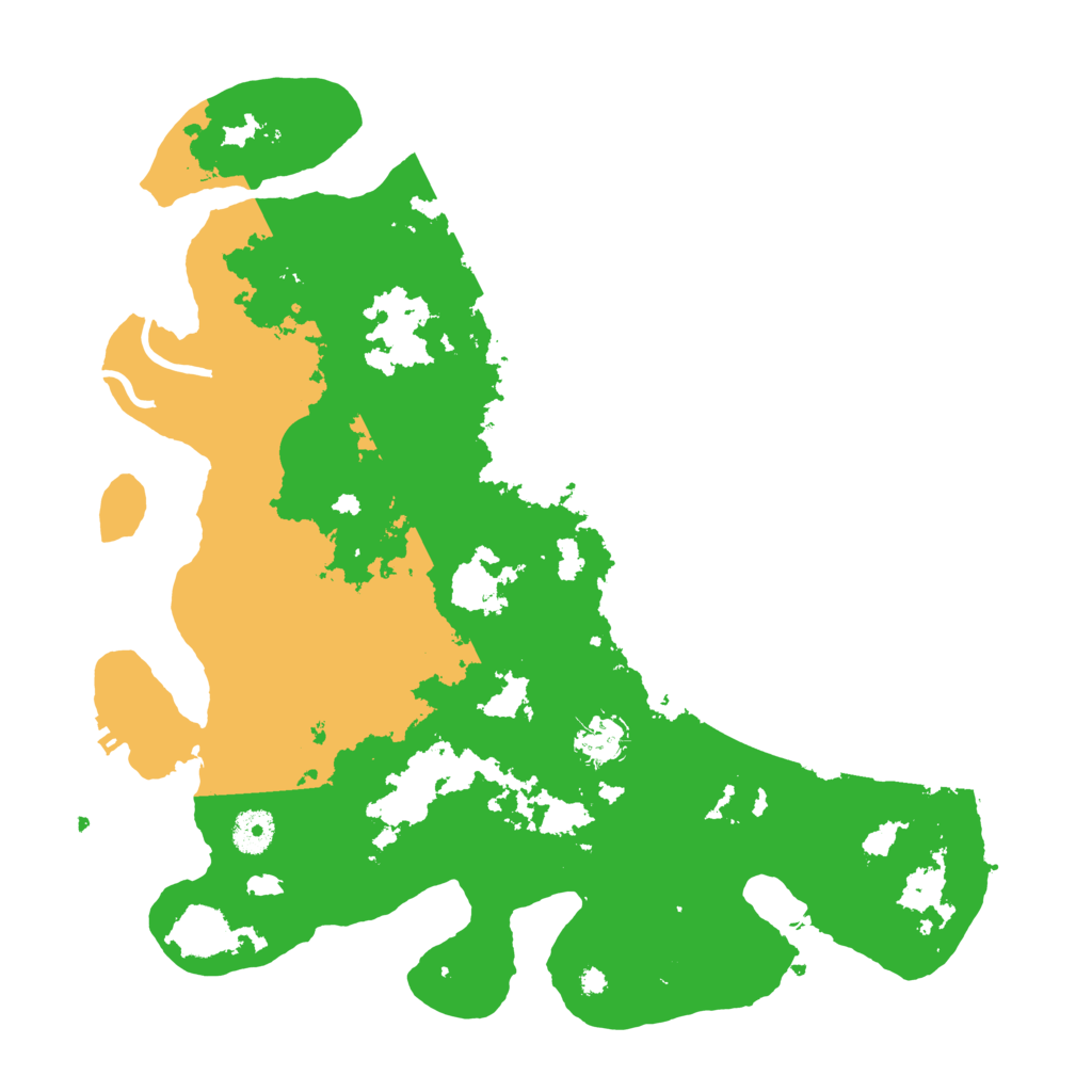 Biome Rust Map: Procedural Map, Size: 3800, Seed: 38472