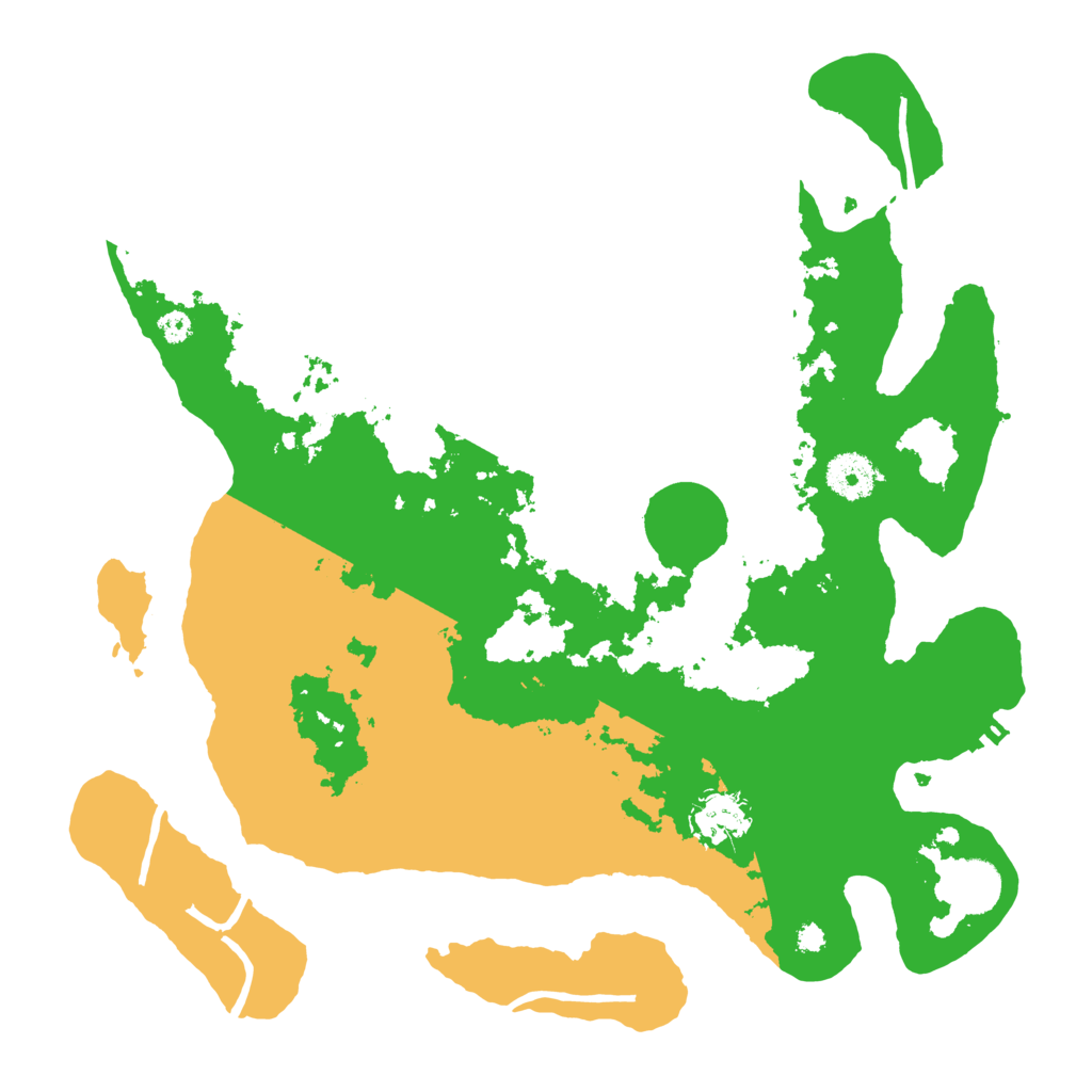 Biome Rust Map: Procedural Map, Size: 3500, Seed: 1147255198