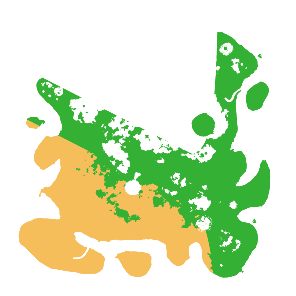 Biome Rust Map: Procedural Map, Size: 3500, Seed: 1046924223