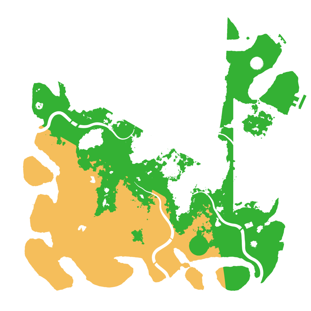 Biome Rust Map: Procedural Map, Size: 4250, Seed: 1479351380