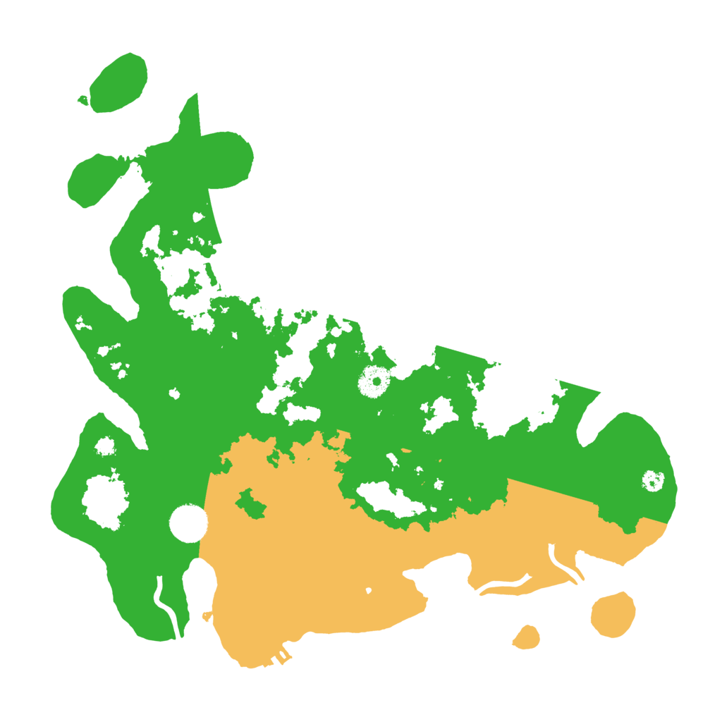 Biome Rust Map: Procedural Map, Size: 3400, Seed: 925455550