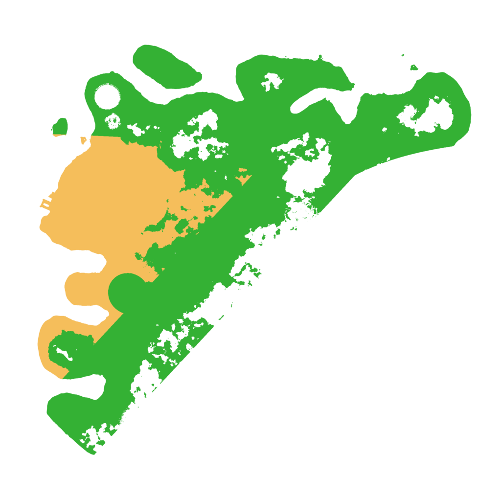 Biome Rust Map: Procedural Map, Size: 3500, Seed: 1365922823