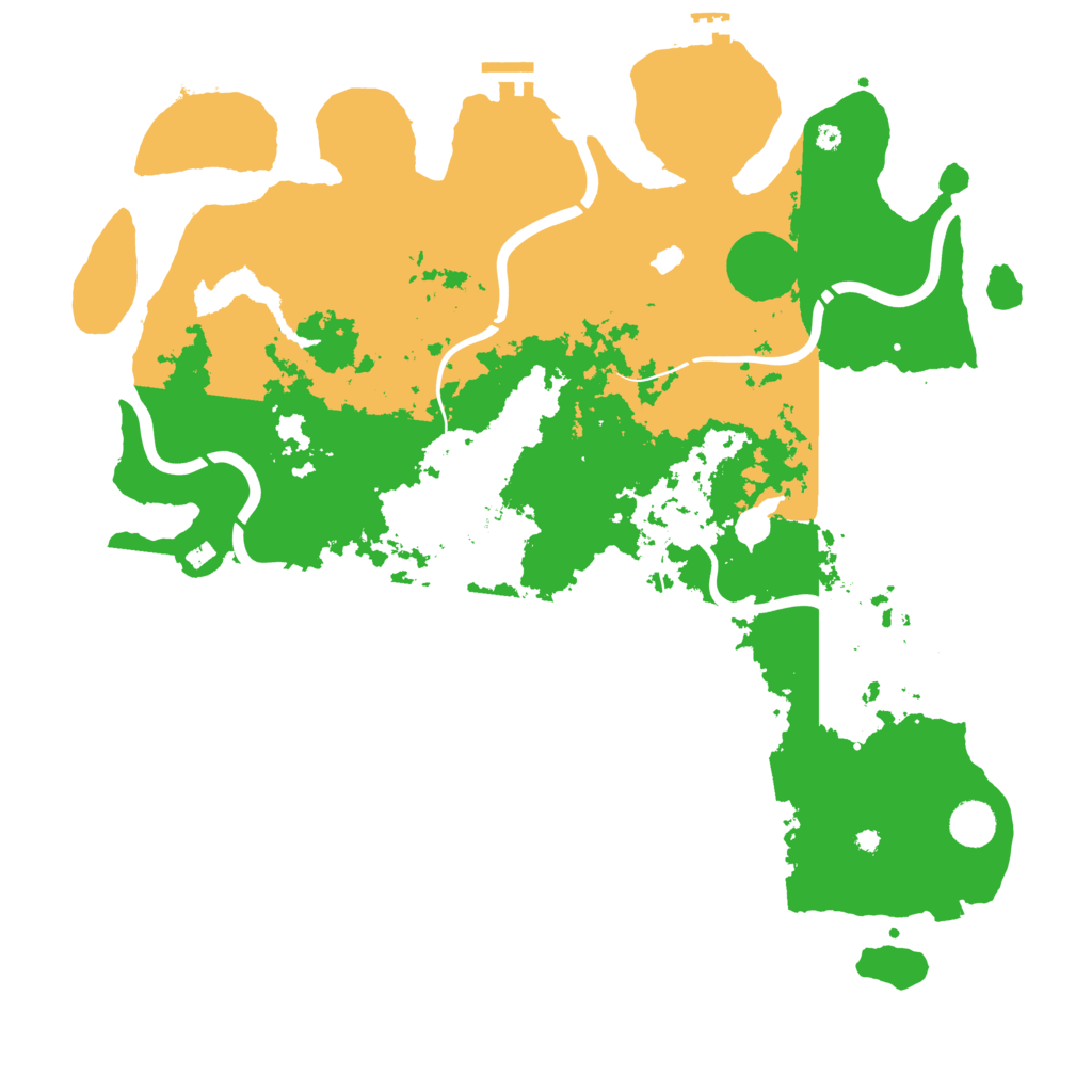 Biome Rust Map: Procedural Map, Size: 4250, Seed: 1248820663