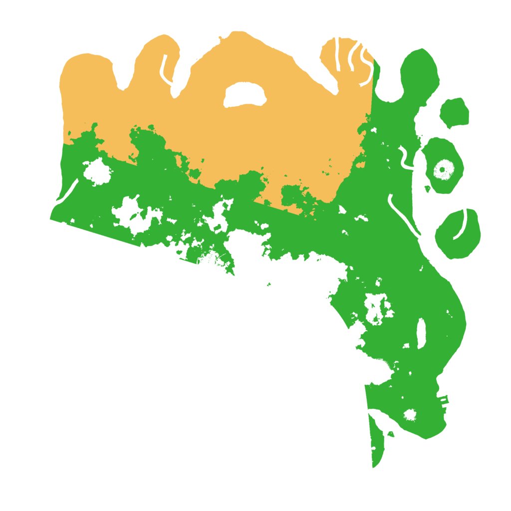 Biome Rust Map: Procedural Map, Size: 3850, Seed: 10248242