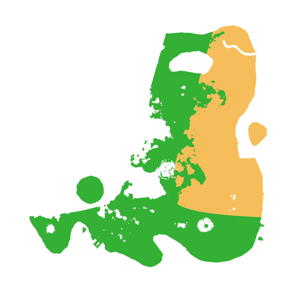 Biome Rust Map: Procedural Map, Size: 3000, Seed: 34568