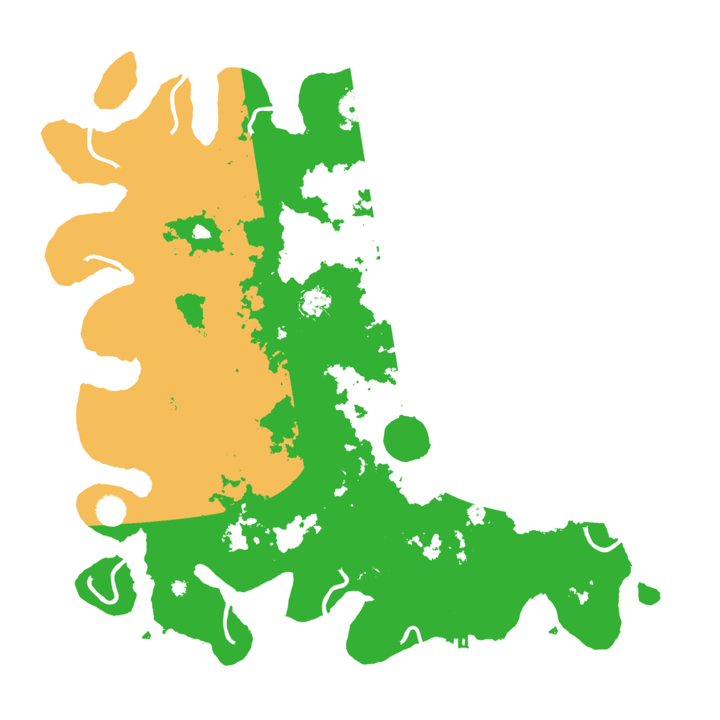 Biome Rust Map: Procedural Map, Size: 4250, Seed: 4096