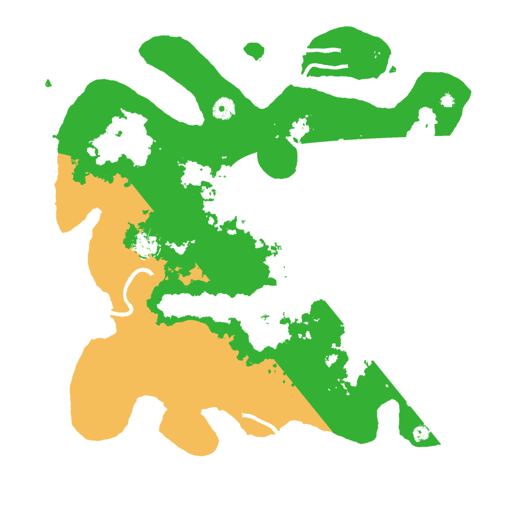 Biome Rust Map: Procedural Map, Size: 3500, Seed: 1077198869