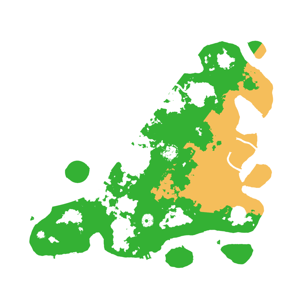 Biome Rust Map: Procedural Map, Size: 3500, Seed: 29184731