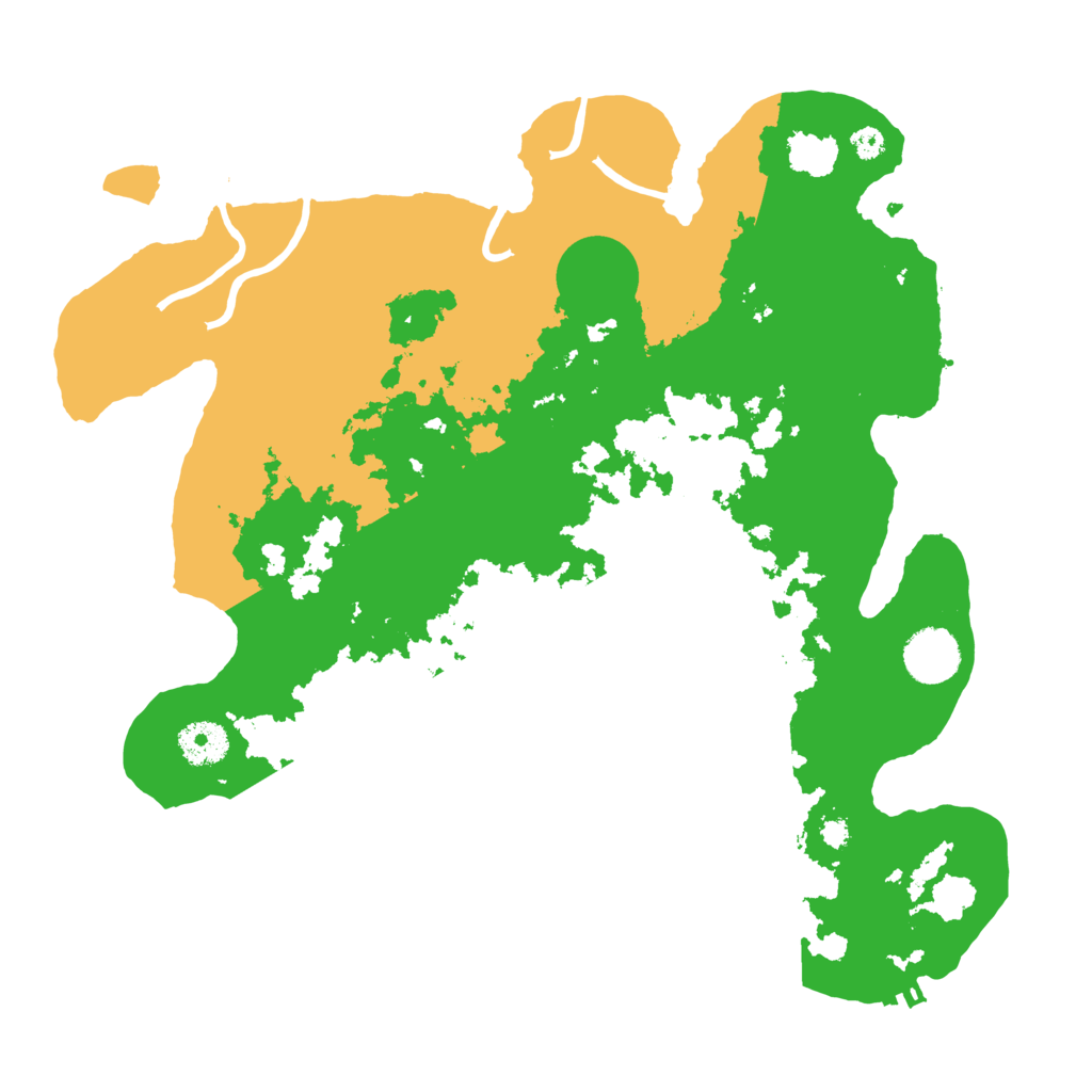 Biome Rust Map: Procedural Map, Size: 3500, Seed: 1810111034