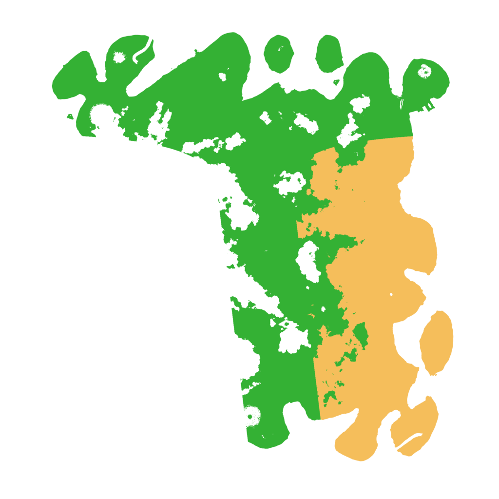 Biome Rust Map: Procedural Map, Size: 3950, Seed: 1451571456
