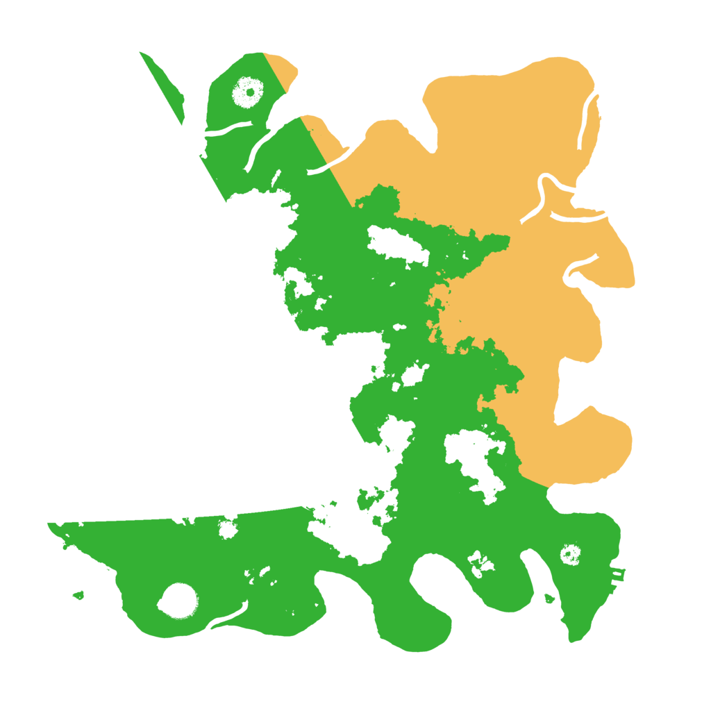 Biome Rust Map: Procedural Map, Size: 3500, Seed: 815496656