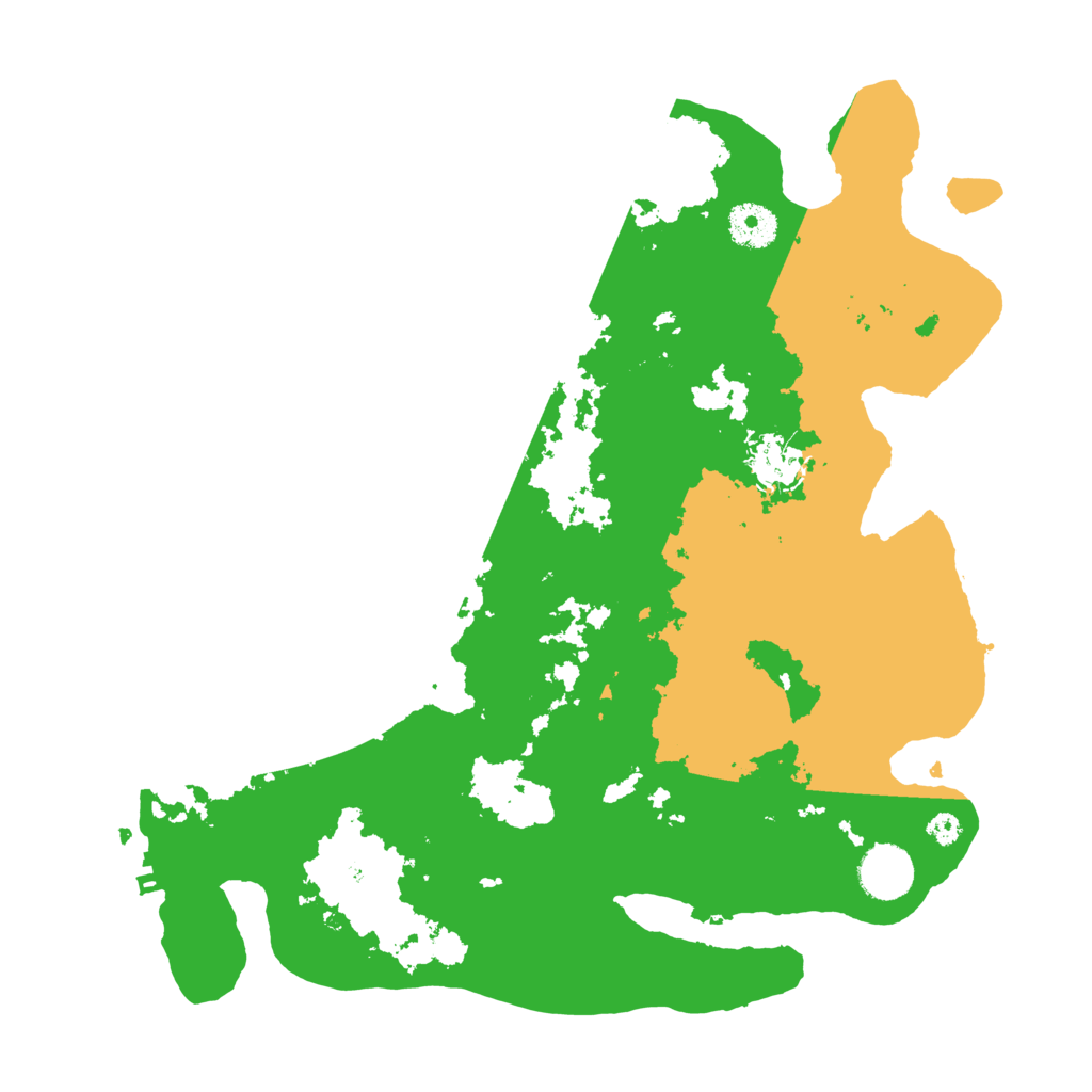 Biome Rust Map: Procedural Map, Size: 3500, Seed: 2008526219