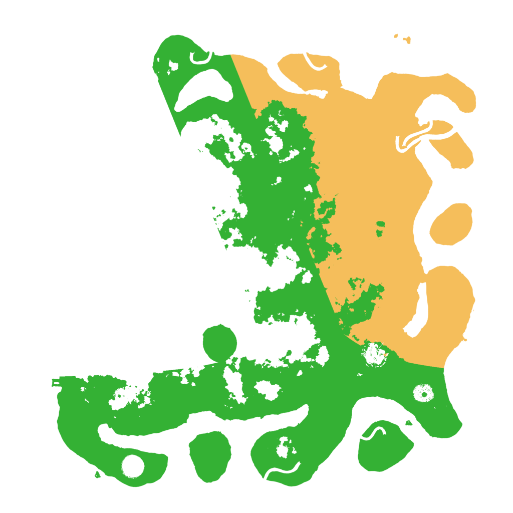 Biome Rust Map: Procedural Map, Size: 4000, Seed: 1579309735