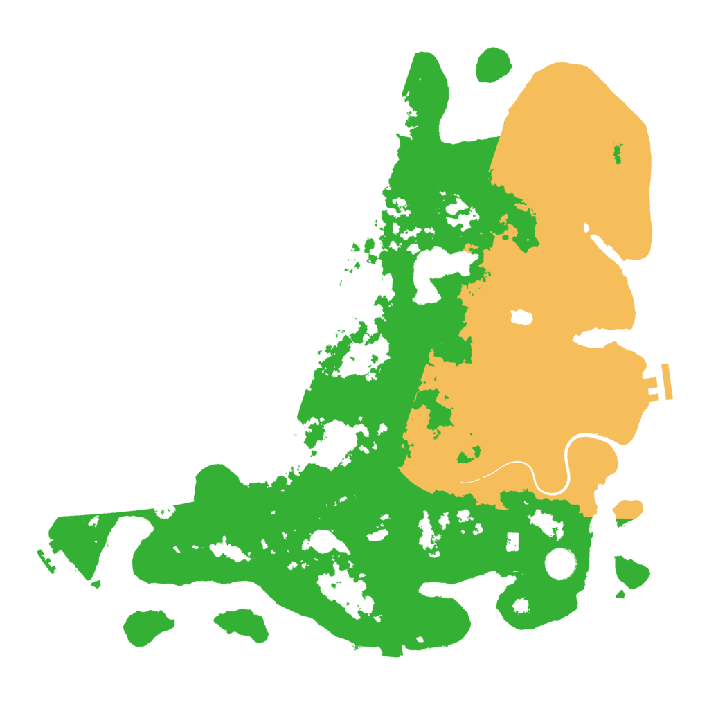 Biome Rust Map: Procedural Map, Size: 4000, Seed: 732719340