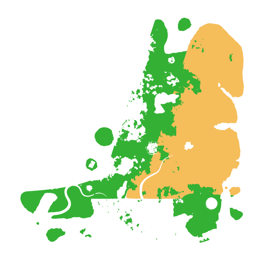 Biome Rust Map: Procedural Map, Size: 4000, Seed: 732719340