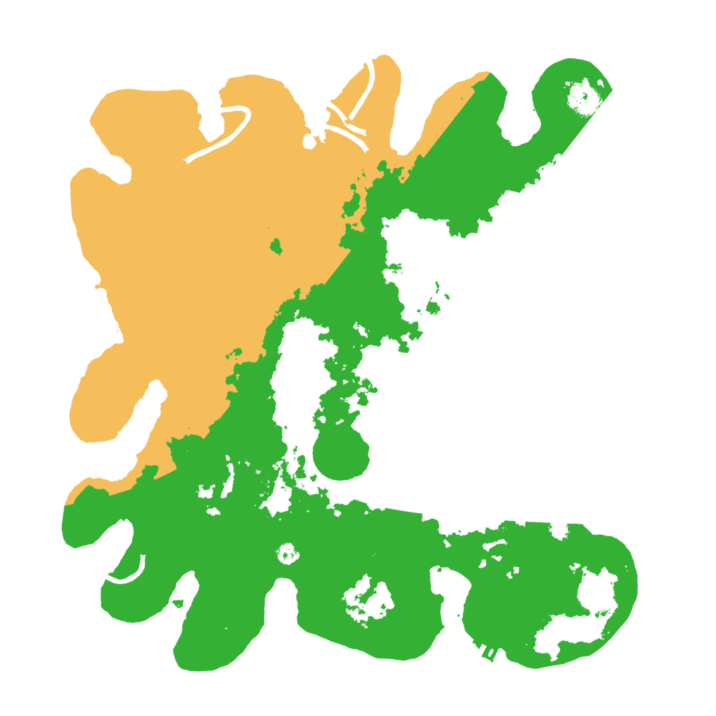 Biome Rust Map: Procedural Map, Size: 3500, Seed: 841641948
