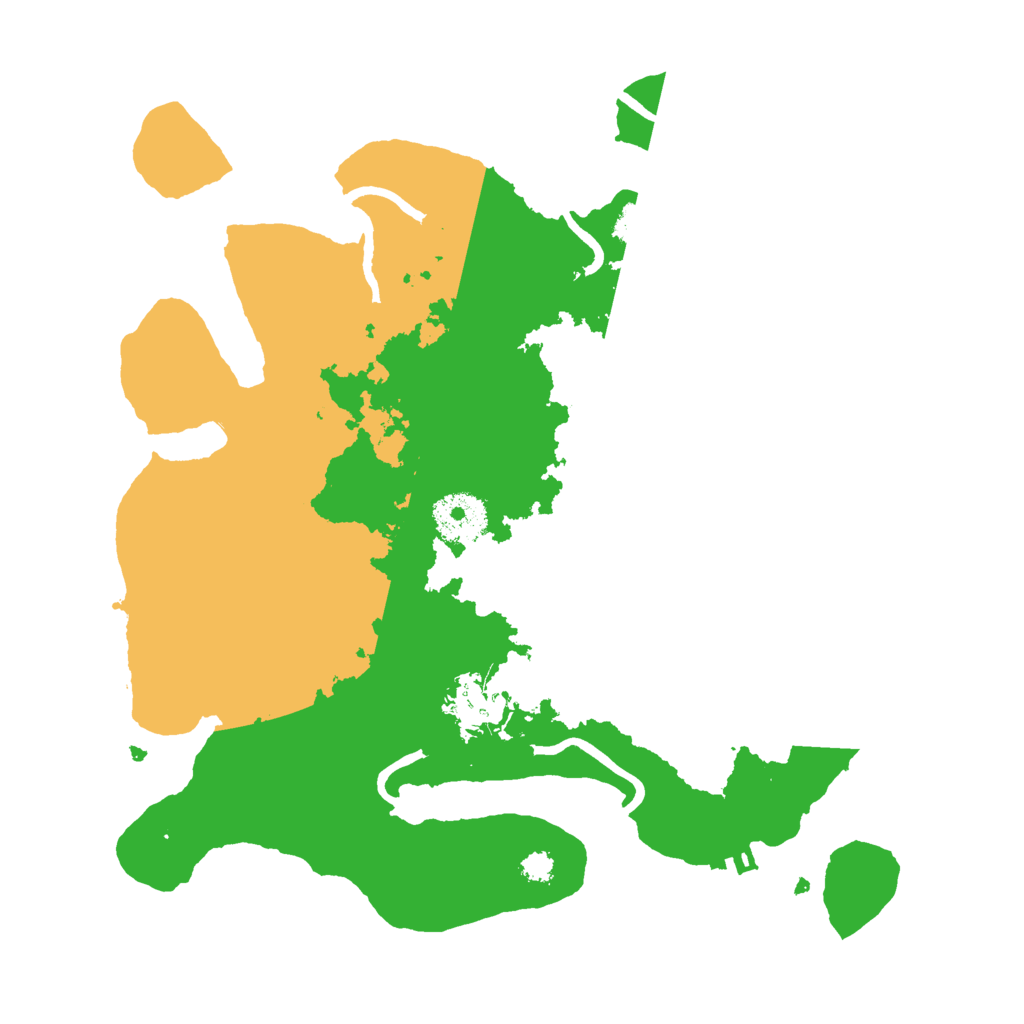 Biome Rust Map: Procedural Map, Size: 3000, Seed: 949745496