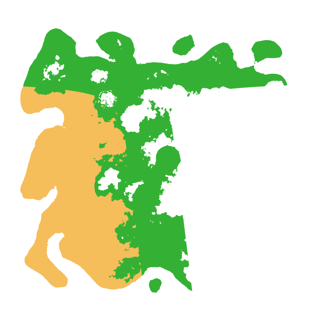 Biome Rust Map: Barren, Size: 3500, Seed: 1963789043