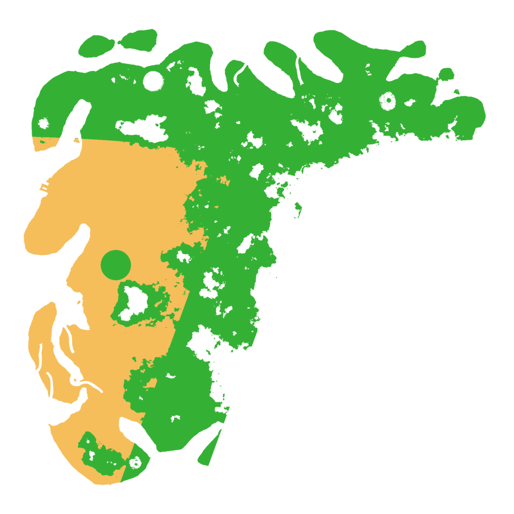 Biome Rust Map: Procedural Map, Size: 4500, Seed: 267748202