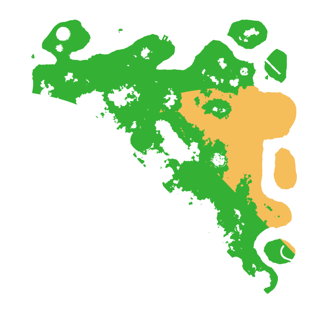 Biome Rust Map: Procedural Map, Size: 4000, Seed: 59712077