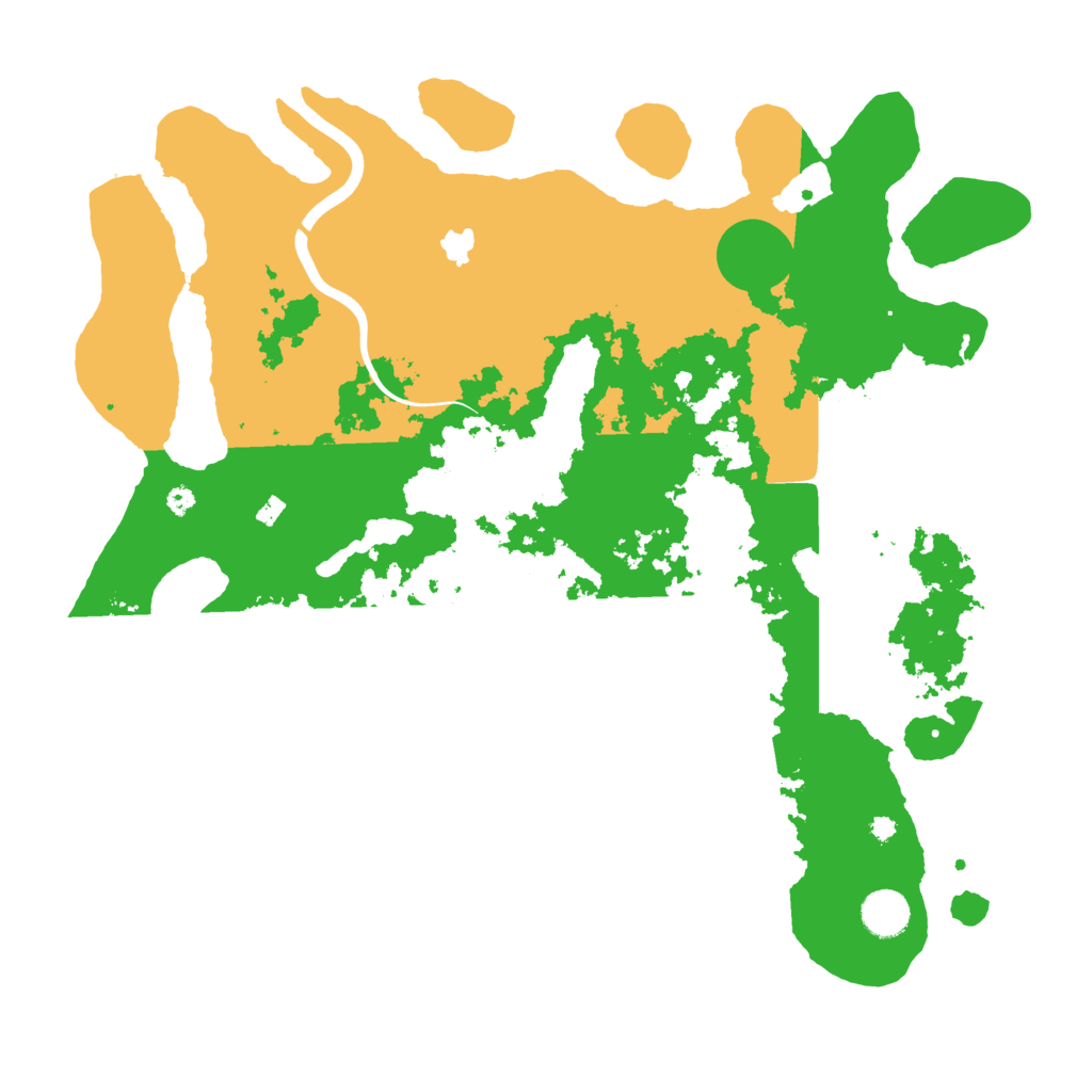 Biome Rust Map: Procedural Map, Size: 4000, Seed: 739257566