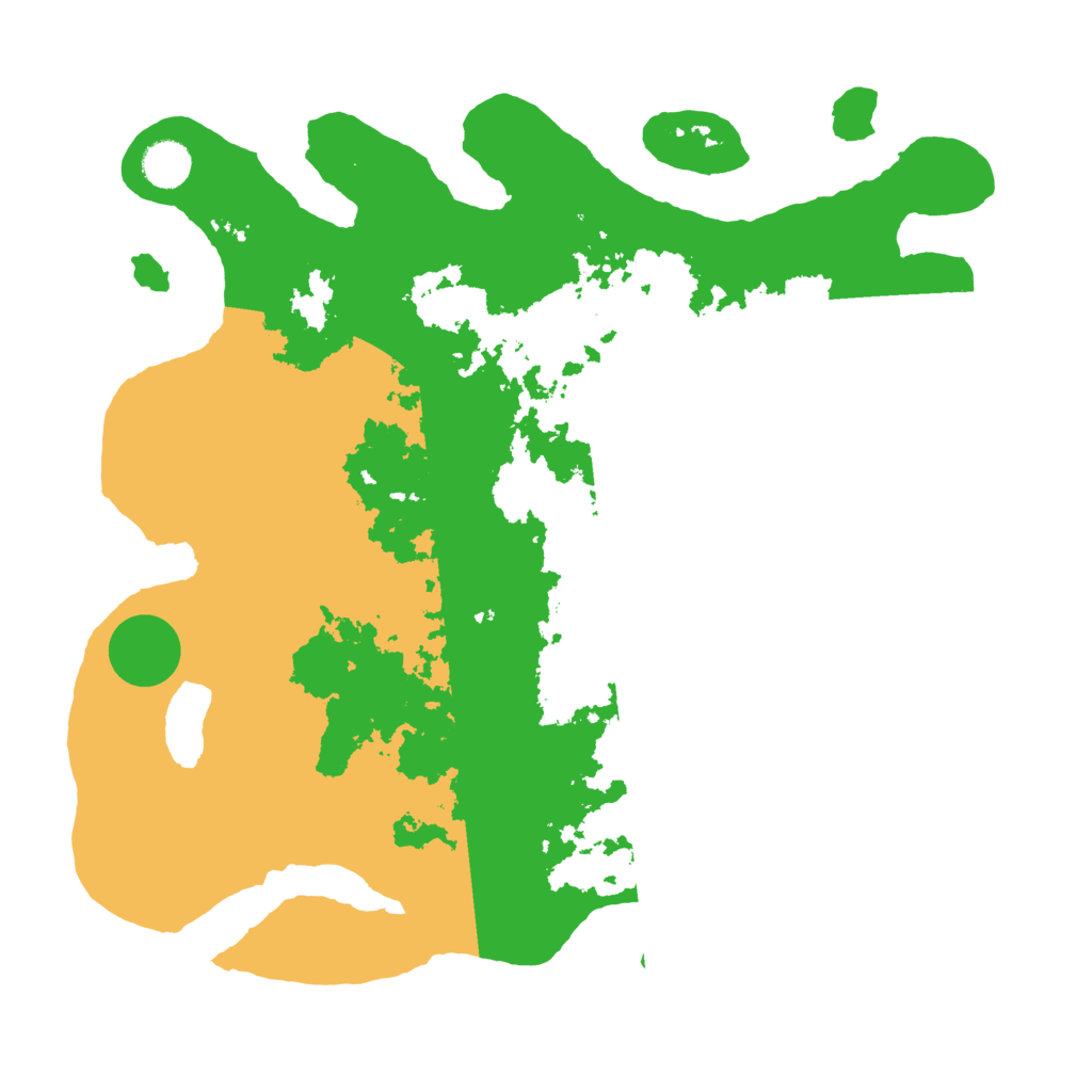 Biome Rust Map: Barren, Size: 4000, Seed: 433629941