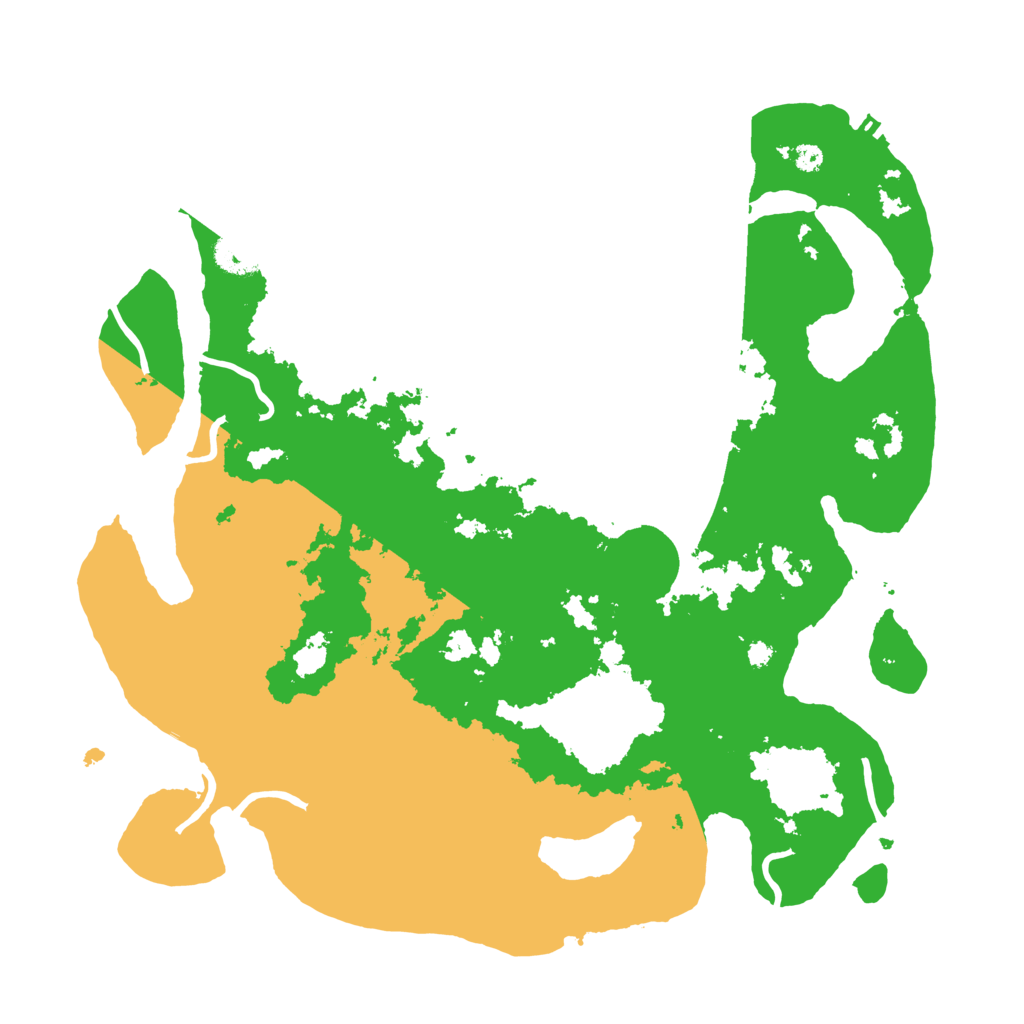Biome Rust Map: Procedural Map, Size: 3800, Seed: 322614824