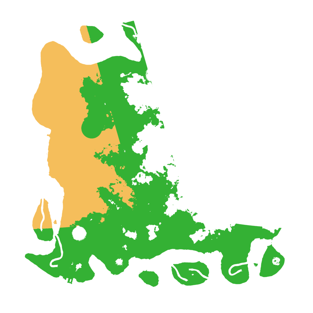 Biome Rust Map: Procedural Map, Size: 4000, Seed: 43804008