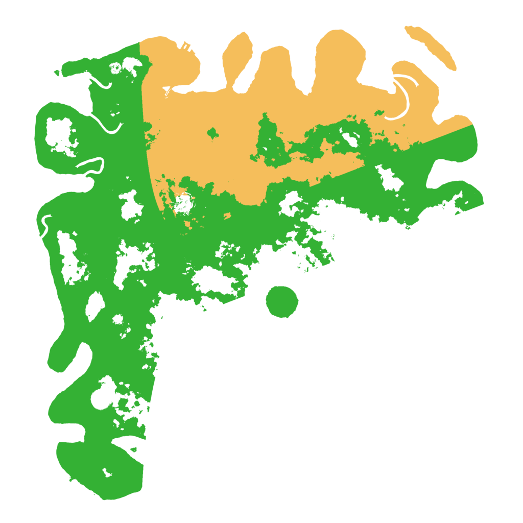 Biome Rust Map: Procedural Map, Size: 4500, Seed: 334271924