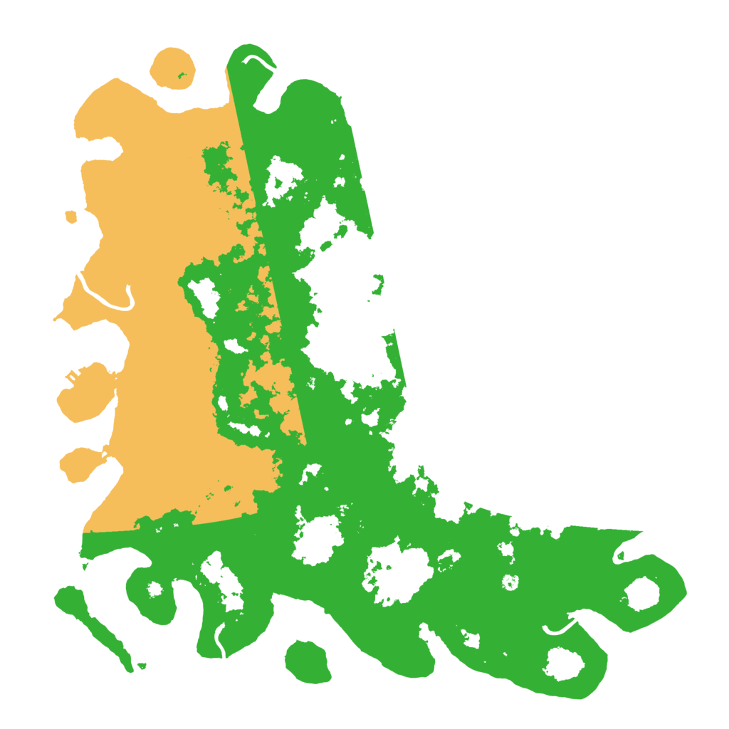 Biome Rust Map: Procedural Map, Size: 4500, Seed: 2094