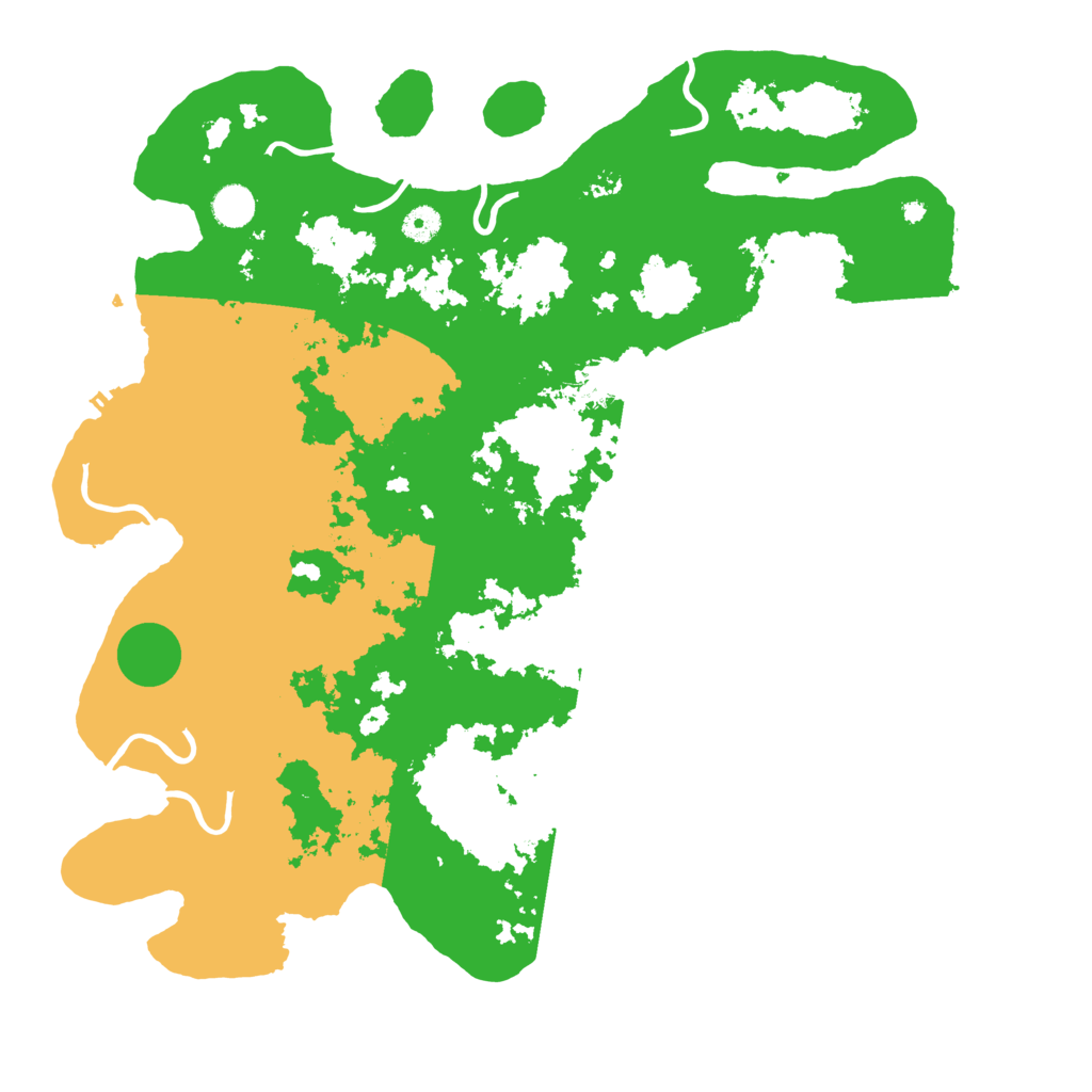 Biome Rust Map: Procedural Map, Size: 4500, Seed: 1907952799