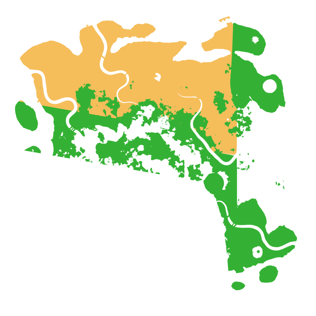 Biome Rust Map: Procedural Map, Size: 4250, Seed: 1222559086
