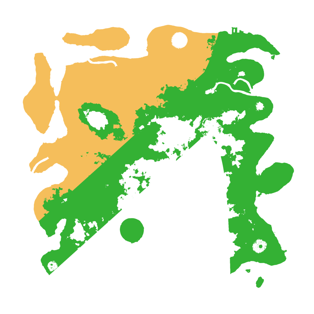 Biome Rust Map: Procedural Map, Size: 3500, Seed: 814576476