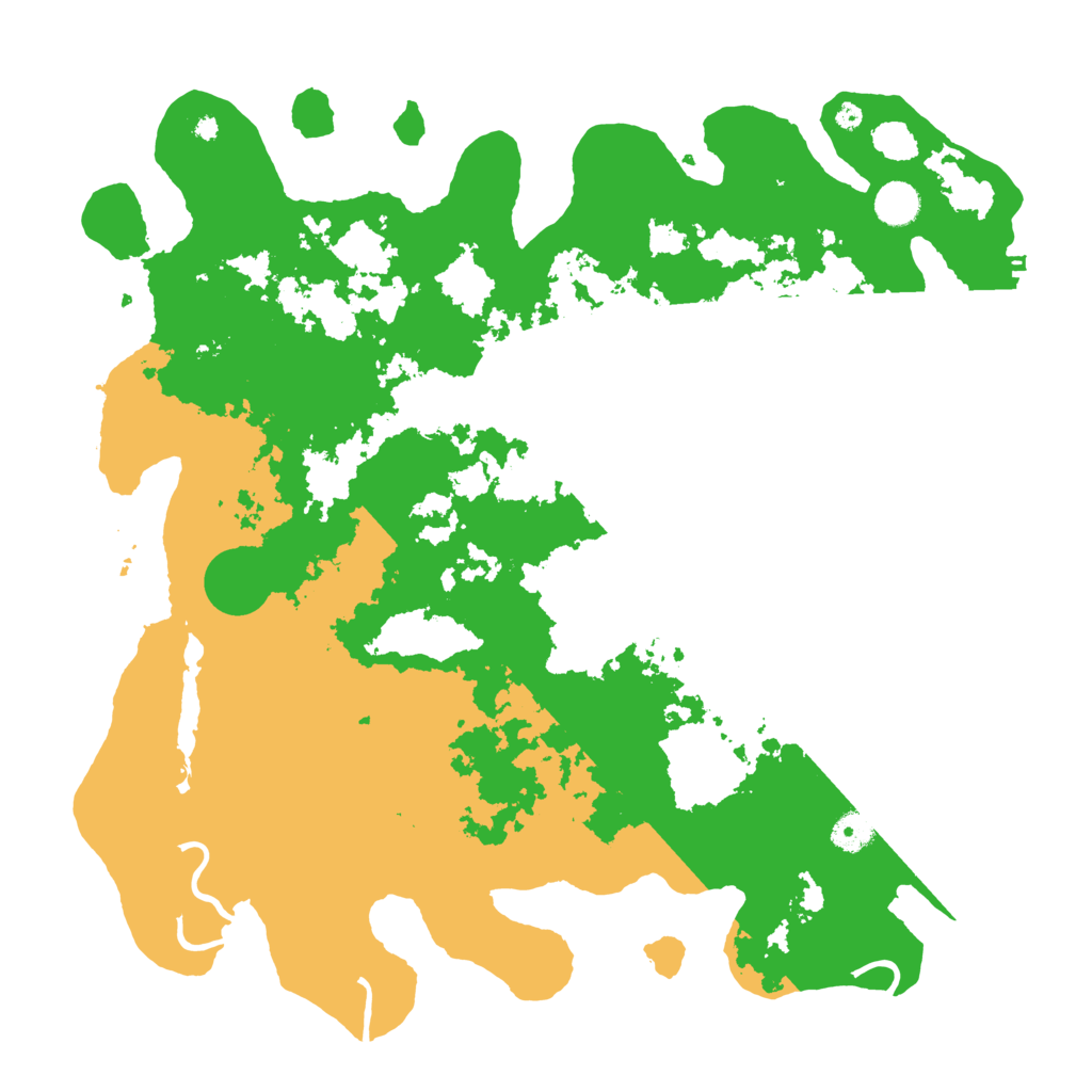 Biome Rust Map: Procedural Map, Size: 4300, Seed: 1669866993