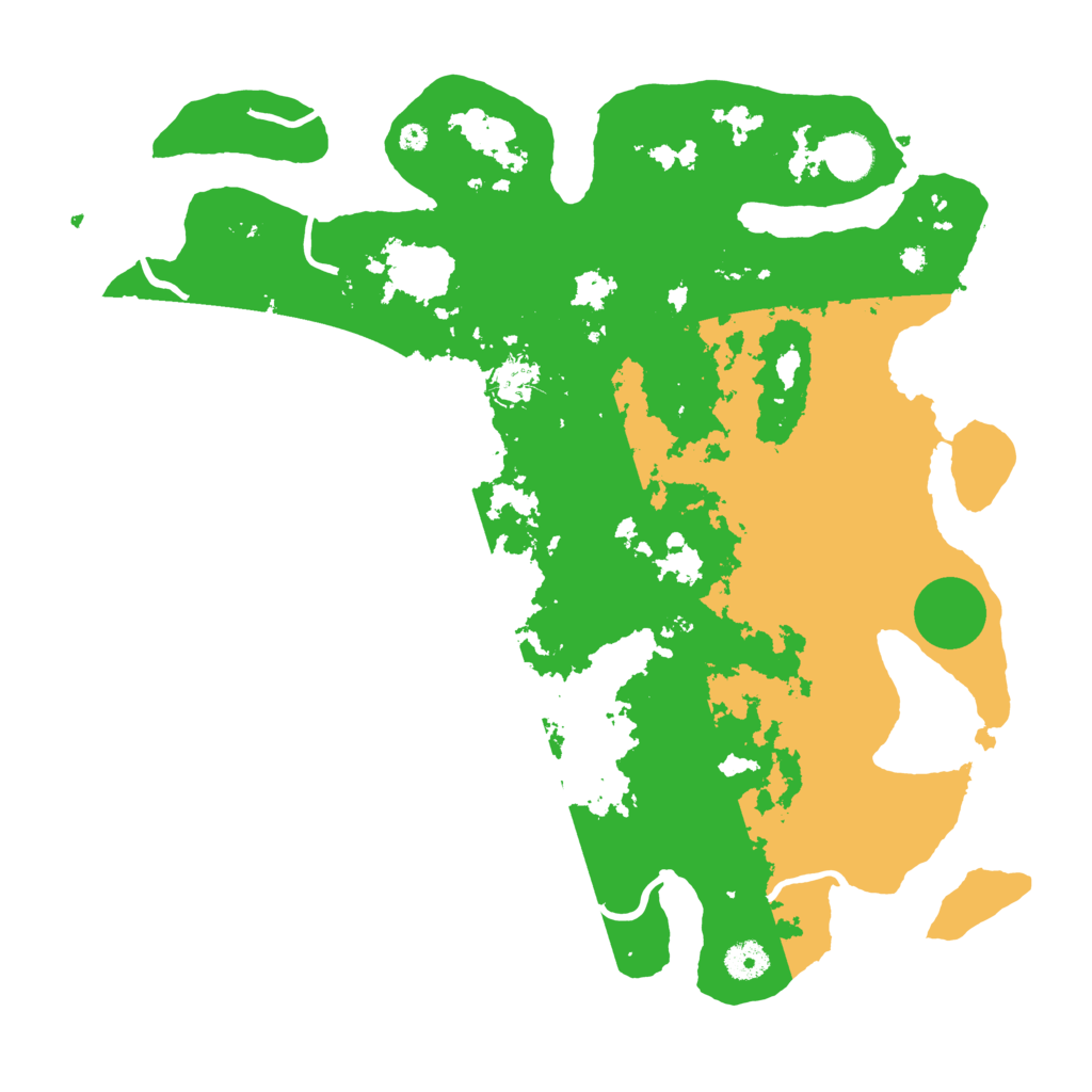 Biome Rust Map: Procedural Map, Size: 4000, Seed: 91121135