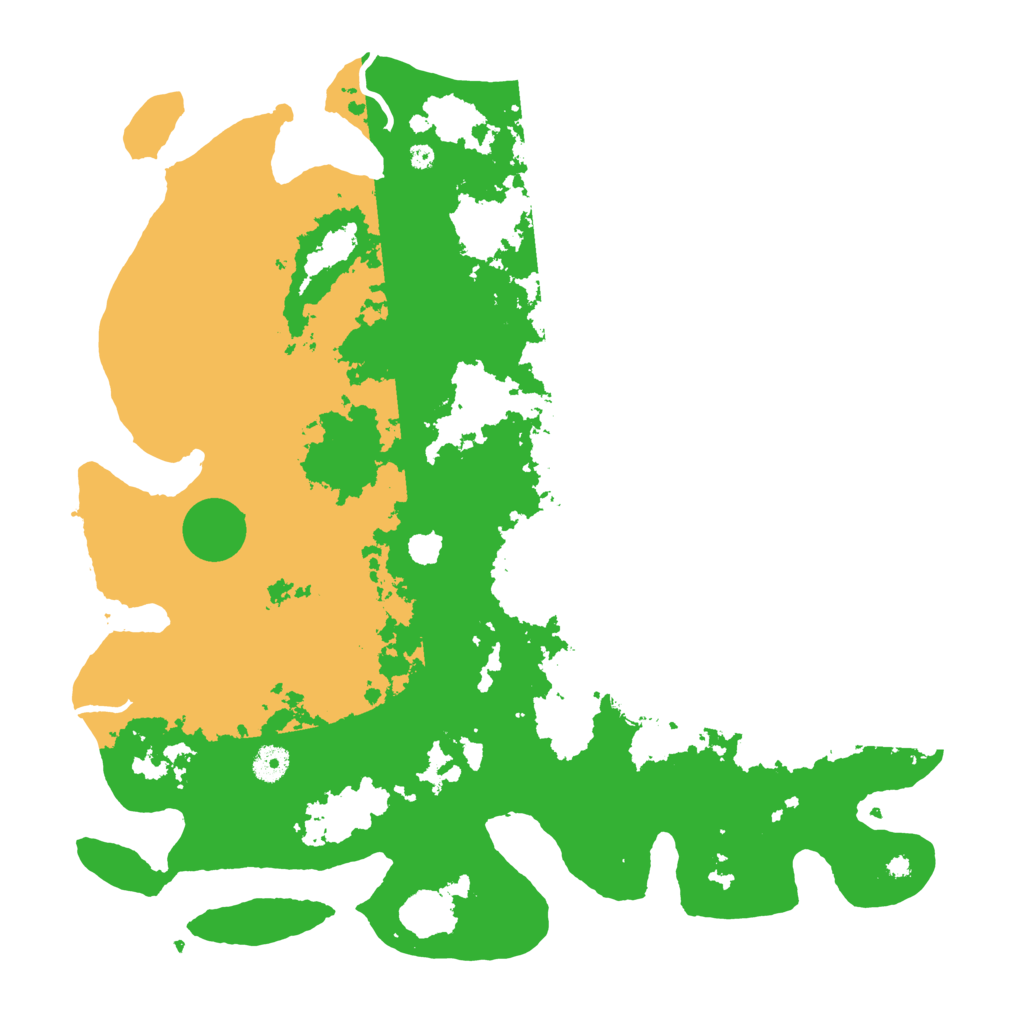 Biome Rust Map: Procedural Map, Size: 4250, Seed: 142061266