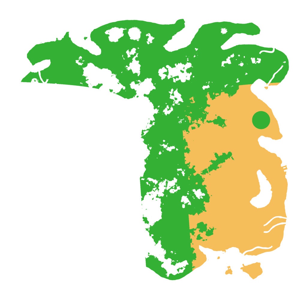 Biome Rust Map: Procedural Map, Size: 4500, Seed: 763624267