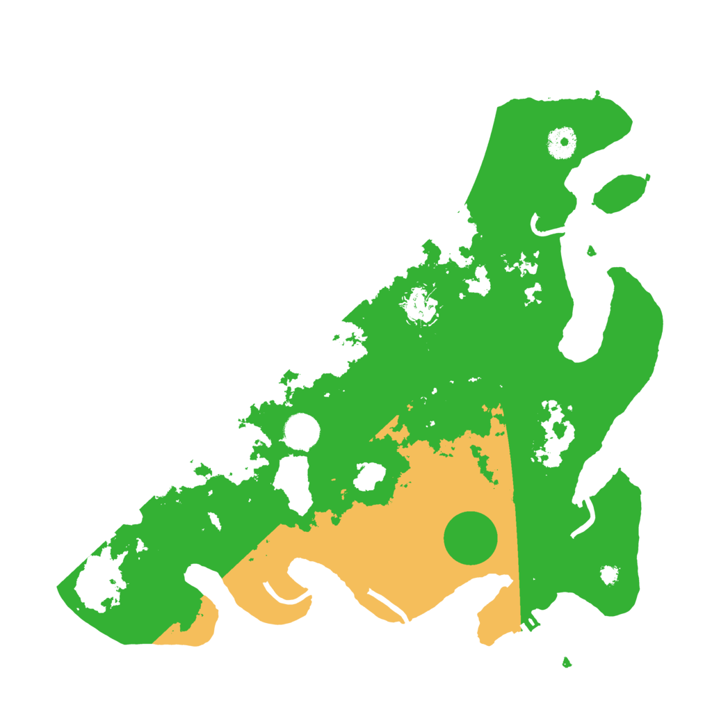 Biome Rust Map: Procedural Map, Size: 3500, Seed: 9741837