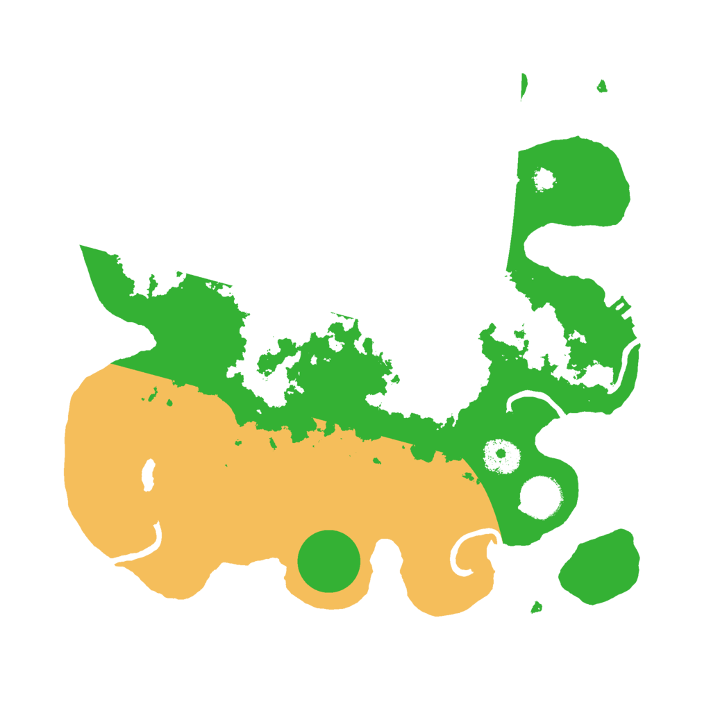 Biome Rust Map: Procedural Map, Size: 3000, Seed: 845249803