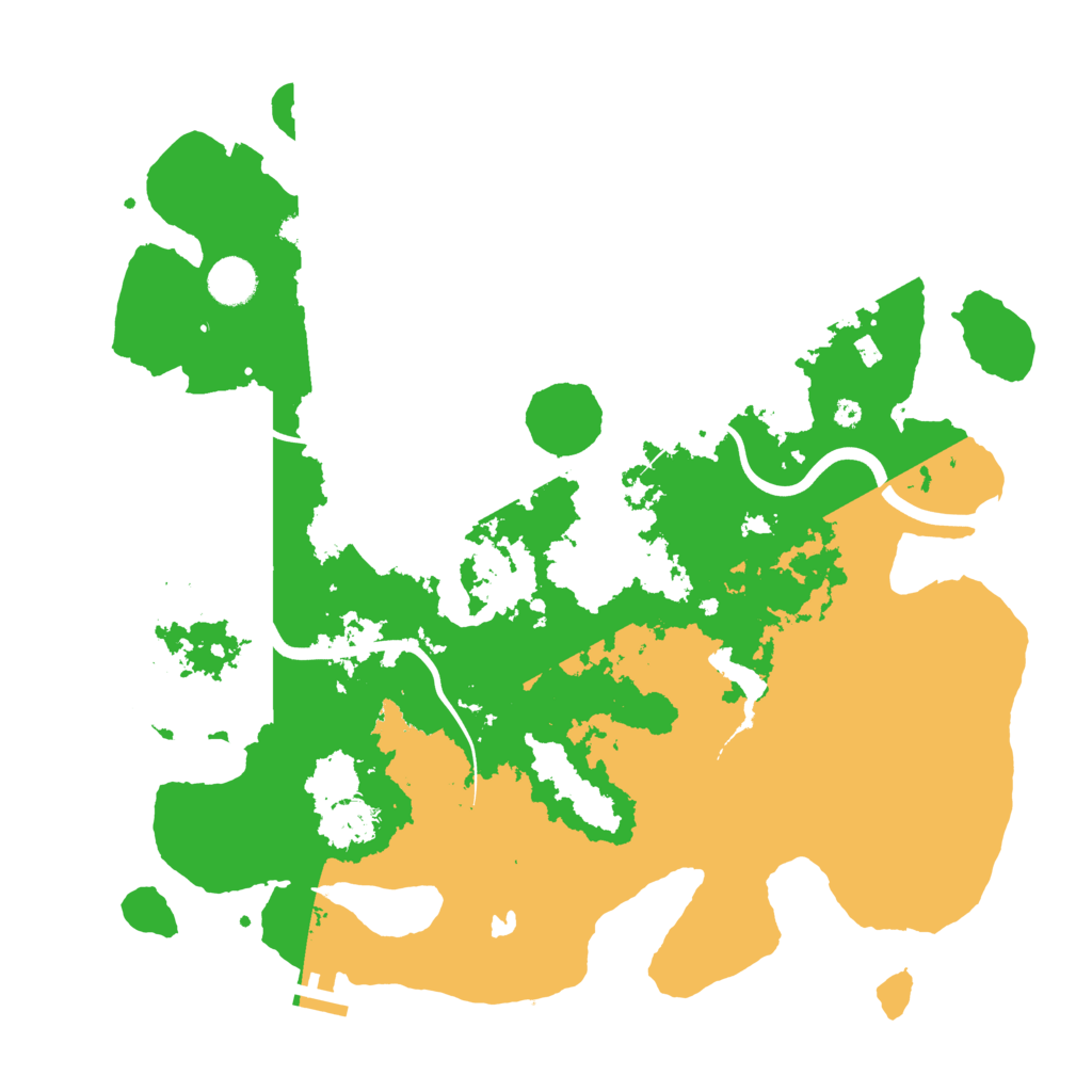 Biome Rust Map: Procedural Map, Size: 4000, Seed: 534860560