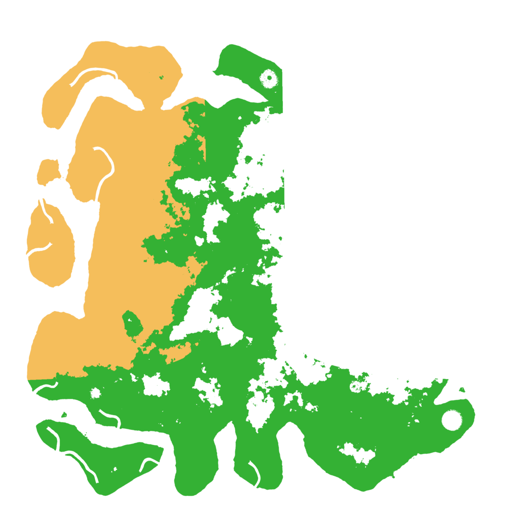 Biome Rust Map: Procedural Map, Size: 4500, Seed: 46005100