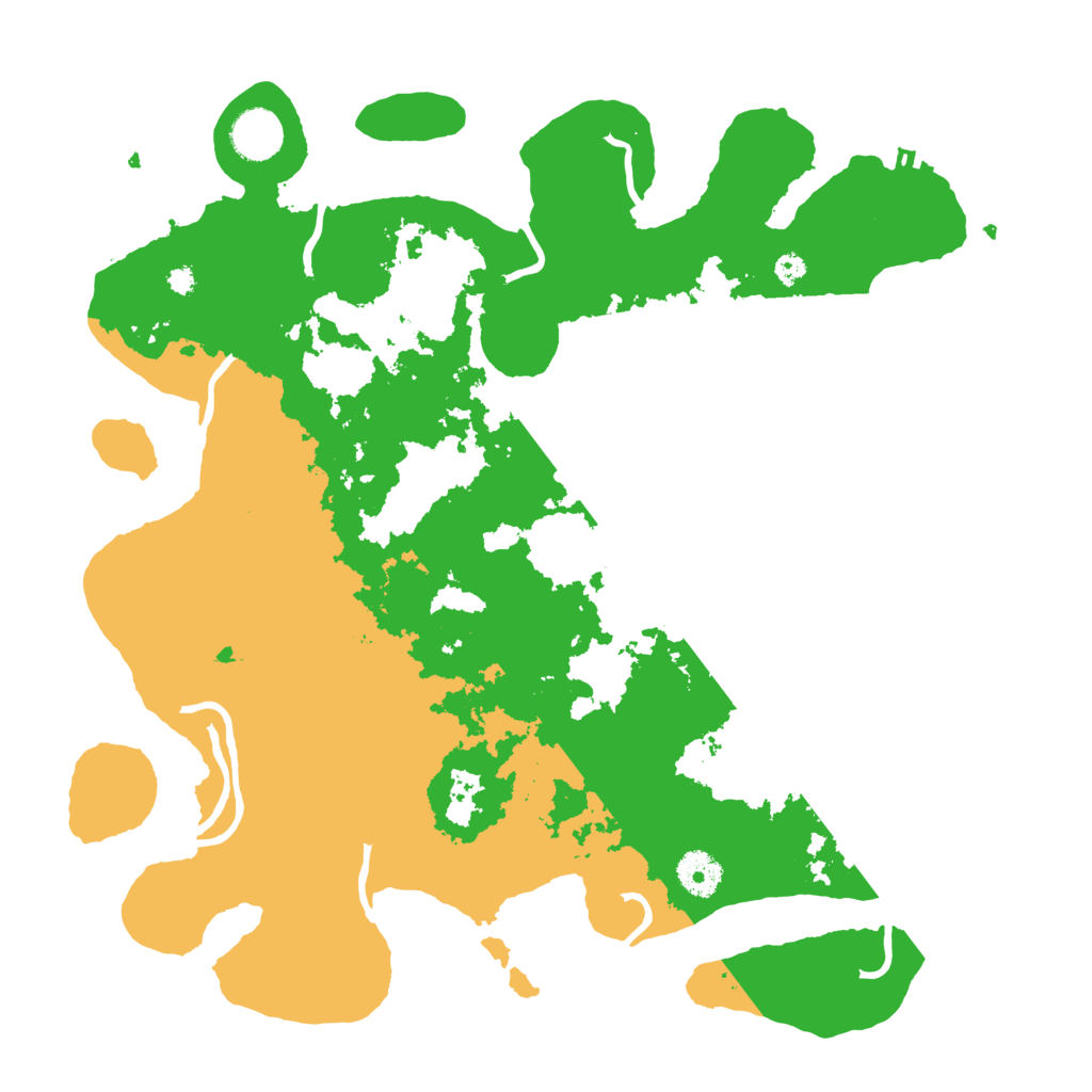 Biome Rust Map: Procedural Map, Size: 3700, Seed: 576996842