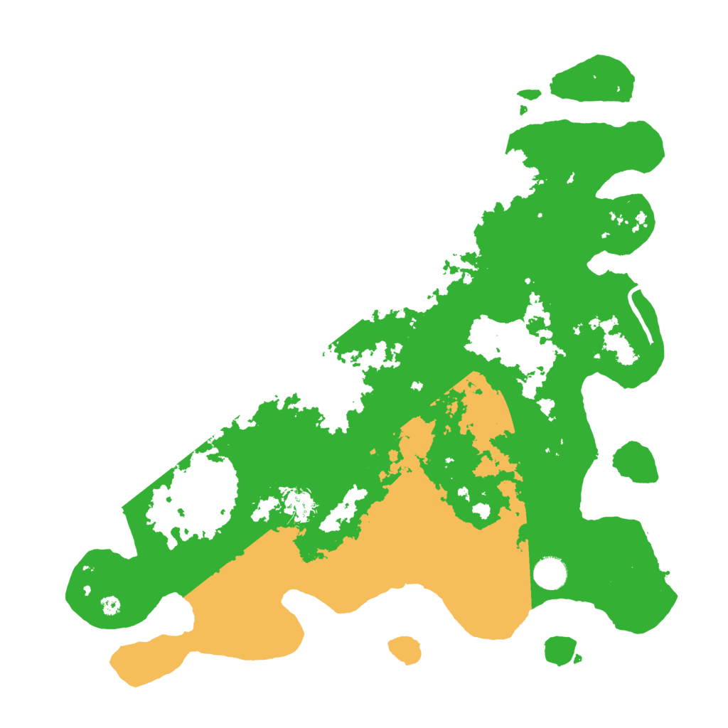 Biome Rust Map: Procedural Map, Size: 3900, Seed: 20620226