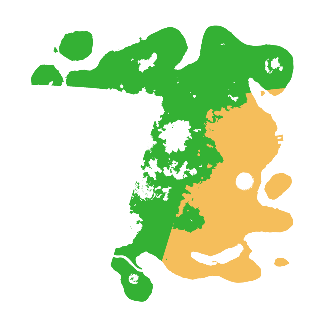 Biome Rust Map: Procedural Map, Size: 3200, Seed: 1914136510